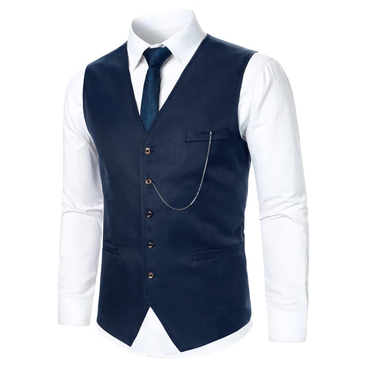 Men Suit Vest Coat Stripe Fabric Open Button Design Classic Design Causal  Business Fashion Slim Fit Men Suit Good Vibrations
