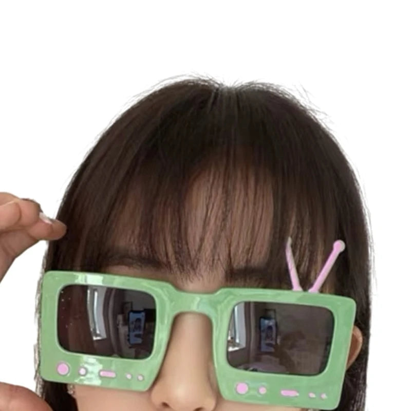 Party Sunglasses Funny Sunglasses Creative Eyeglasses Fancy Dress Props Summer Party Sunglasses Novelty Eyeglasses Good Vibrations