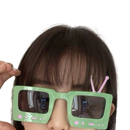 Party Sunglasses Funny Sunglasses Creative Eyeglasses Fancy Dress Props Summer Party Sunglasses Novelty Eyeglasses Good Vibrations