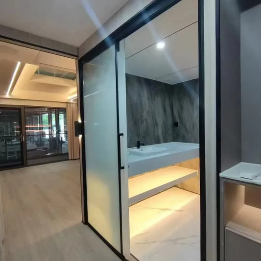 Tiny Homes Ready to Ship Steel Structure Building Sleep Pod Homes Capsule House Outdoor Hotel Room Good Vibrations