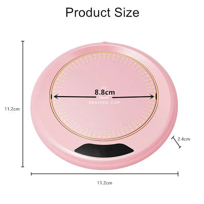 1PC Thermostatic Heating Coaster USB Home Heating Coaster 3-speed Adjustment Heating 55 Degrees Constant Temperature Good Vibrations Adult Super Store