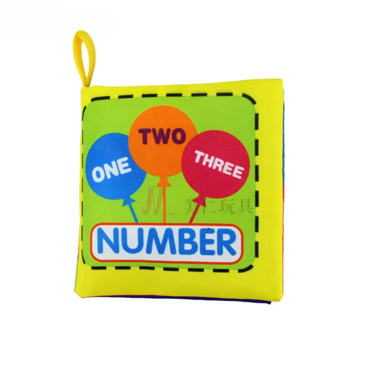 Baby Soft Cloth Book 0-36M Early Learning Toy Parent-child Interactive Montessori Puppet Educational Toy for Boy Girl Kids Gift Good Vibrations