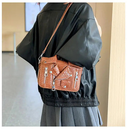 Fashion Jacket Design Crossbody Bag PU Clothes Shape Women Handbag Purse Brand Designer Lady Shoulder Bags Luxury Women's Bag Good Vibrations