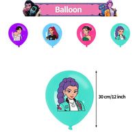 Kpop Demon Hunter Birthday Party Backdrop K Pop Demon Hunter Birthday Decoration Baby Shower Halloween Christmas Decorations Good Vibrations