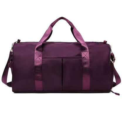 Personalized Duffle Bag, Gym Bag, Sport Bag, Custom Women Fitness Bags, Overnight Camp Bag Gift for Women, Gift For Mother's Day Good Vibrations
