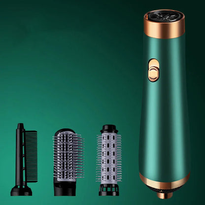Hair Dryer Portable Comb lonic Hair Straightening Brush Hot Air Curling For Hair Roller Blow Dryer Quick Dry Hair Curler Curling Good Vibrations