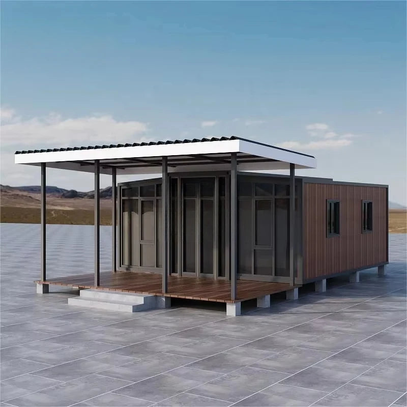 Expandable Container House 20 40ft Casa Prefabricada Vivienda Luxury Prefabricated Modular House 2-4 Bedrooms Prefab Tiny Homes Good Vibrations