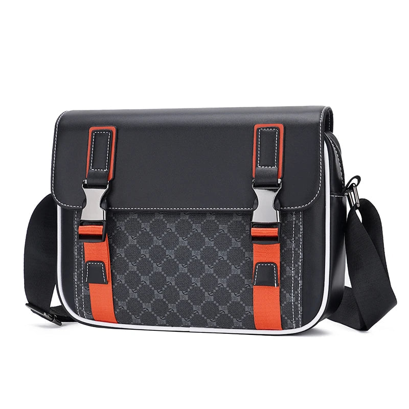Designer Crossbody Bag Casual Messenger Bag for Men Bags Business Work Man Shoulder Bag Luxury Brand Sling Bags Leather Male Bag Good Vibrations