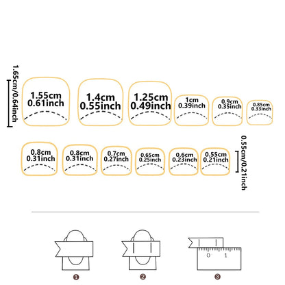 24pcs French Fake Toenails Pink Gradient Full Cover Short Square Toe Nails Foot Nails Tips for Women Girls Good Vibrations