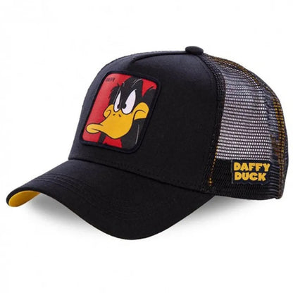 Hot Sale Unisex Anime Cartoon Cap High Quality Patch Draw Baseball Cap Men Trucker Hat Good Vibrations