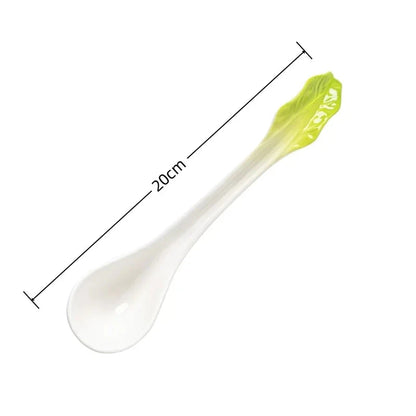 Creative Ceramic Imitation Cabbage Instant Noodle Bowl Large Soup Bowl Household Fruit Salad Bowl New Special-shaped Tableware Good Vibrations