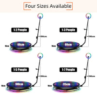 360 Photo Booth Machine Portable Free Custom Logo Automatic Glass 360 Video Booth with Flight Case for Party Events Wedding Good Vibrations