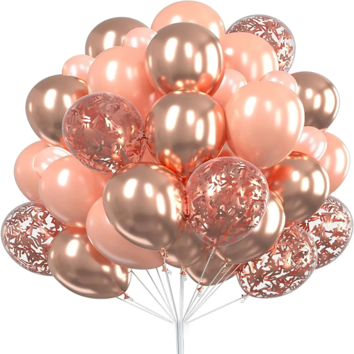 Metallic Balloons Birthday Decorations Baby Shower Happy Wedding Supplies Ball Child's Day Bar Mitzvah Photozone Mother Father Good Vibrations