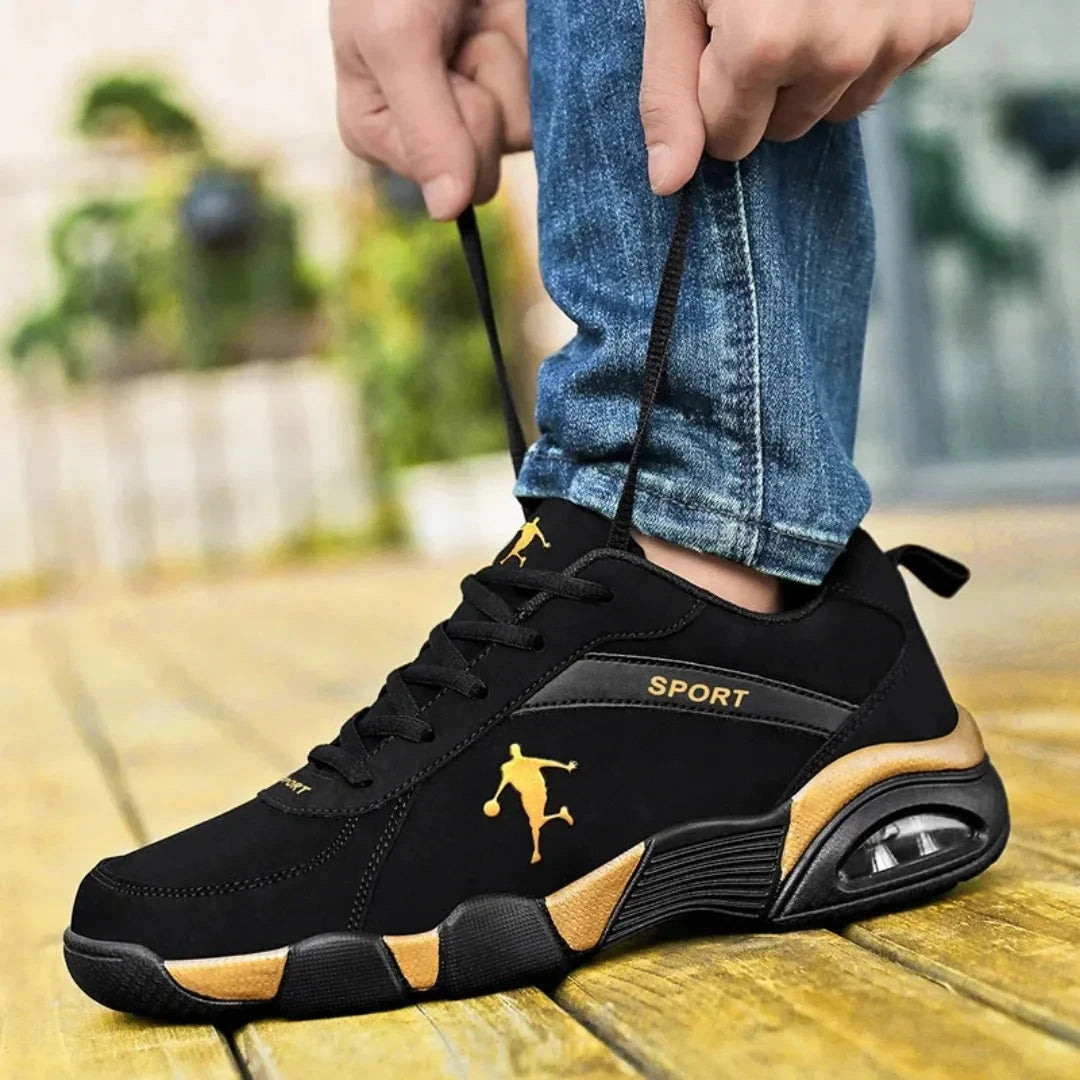 Shoes For Men Breathable Casual Shoes Men's Sneakers Summer Light Mesh Air Cushion Sports Shoes Outdoor Lace Up Training Shoes Good Vibrations