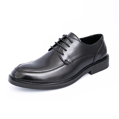 Men's Formal Dress Shoes Elegant Casual Business Luxury Italian Leather Skin Male Social Shoes Original