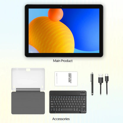 BAKEN new 10-inch Android 13 tablet , quad-core processor, 7GB (3g+4g memory expansion) RAM+64GB ROM, 1TB expansion, 1280x800 IP Good Vibrations