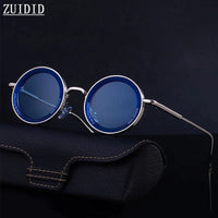 Round Steampunk Sunglass Men Vintage Punk Sunglasses Women Trendy Retro Fashion Glasses Gafas De Sol Hombre Lunette Soleil Femme Good Vibrations