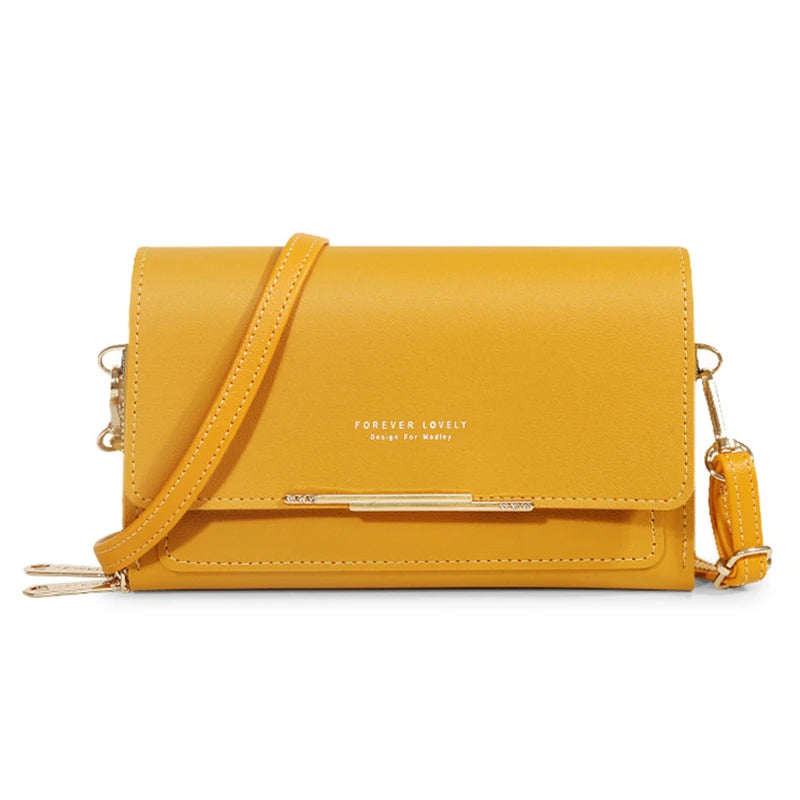Women's Wallet Korean Handbag Multi Card Large Capacity Casual Shoulder Bag Mobile Phone Packet Fashion New Style Good Vibrations