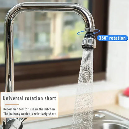 Kitchen Gadgets 2 Modes 360 Rotatable Bubbler High Pressure Faucet Extender Water Saving Bathroom Kitchen Accessories Supplies Good Vibrations