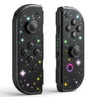 Replacement for Switch Joycon, Controller for Switch/Lite/OLED, with 6-Axis Gyro, Dual Vibration, Motion Control, Screenshot Good Vibrations