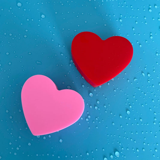 Heart Silicone Wax Container Good Vibrations