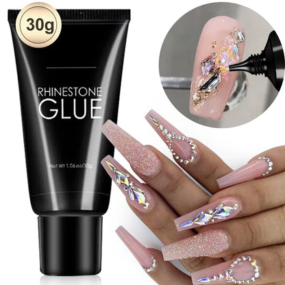 10/5/1pcs Extra-Strong Nail Glue Quick Dry Nail Tips Adhesive Acrylic Nail Glue Professional DIY Rhinestone False Nail Glue Good Vibrations