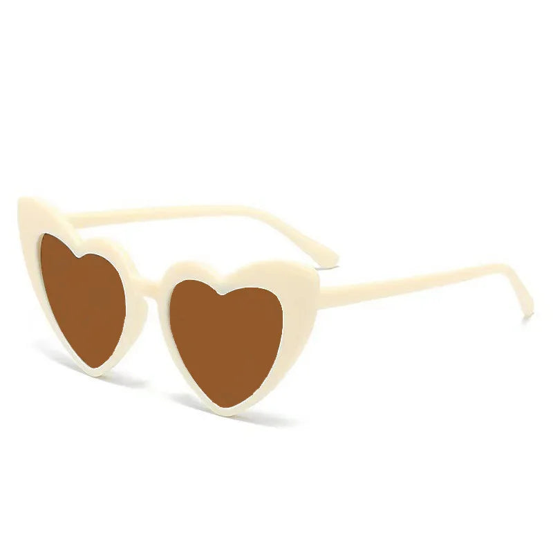 1Pc Cartoon Heart Sunglasses Children Baby Sunglasses Boys Girls UV400 Sun Glasses Shades Kids Gifts Fashion Party Eyeglasses Good Vibrations