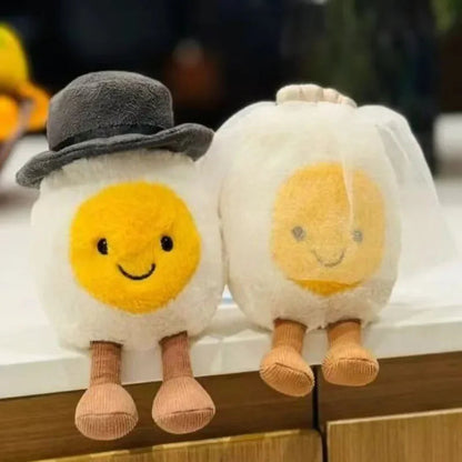 Gifts Boiled Eggs Fashion Creative Wedding Pendant And Lovely Smile Happy Doll Wedding Gifts Home Decoration Holiday Kids Gift Good Vibrations