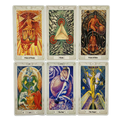 Thoth Tarot Cards A 78 Deck Oracle English Divination Edition Board Playing Games Good Vibrations