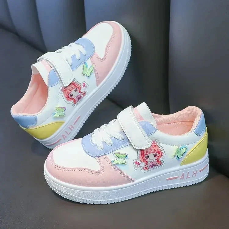 CKid Shoes Sneaker Shoe Boys Girls Baby Cartoon Canvas Sports Shoes Spring Autumn Children Board Shoes with Leisure New Fashion Good Vibrations