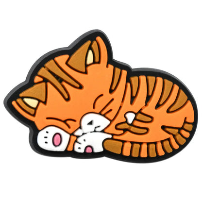Shoe Charms for Crocs Accessories Cute cat Shoes Charm for Croc Decorations Pins Men Accessory Jeans Woman Clogs Clips Badges ﻿ Good Vibrations