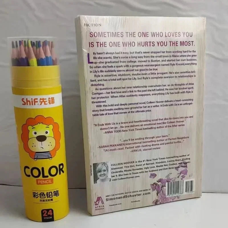 It Starts with Us By Colleen Hoover/It Ends with Us Novels Book In English 1 Sunday Times Bestselling Paperback novels in Good Vibrations