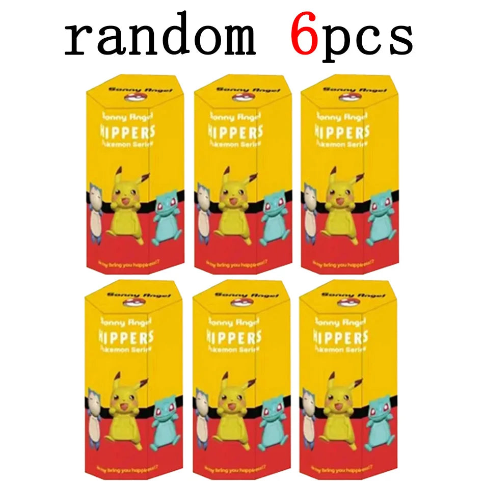 Pokemon Surprise Blind Box - Mysterious Anime Figures including Pikachu & Bulbasaur - Party Angel Theme Children's Toy Good Vibrations
