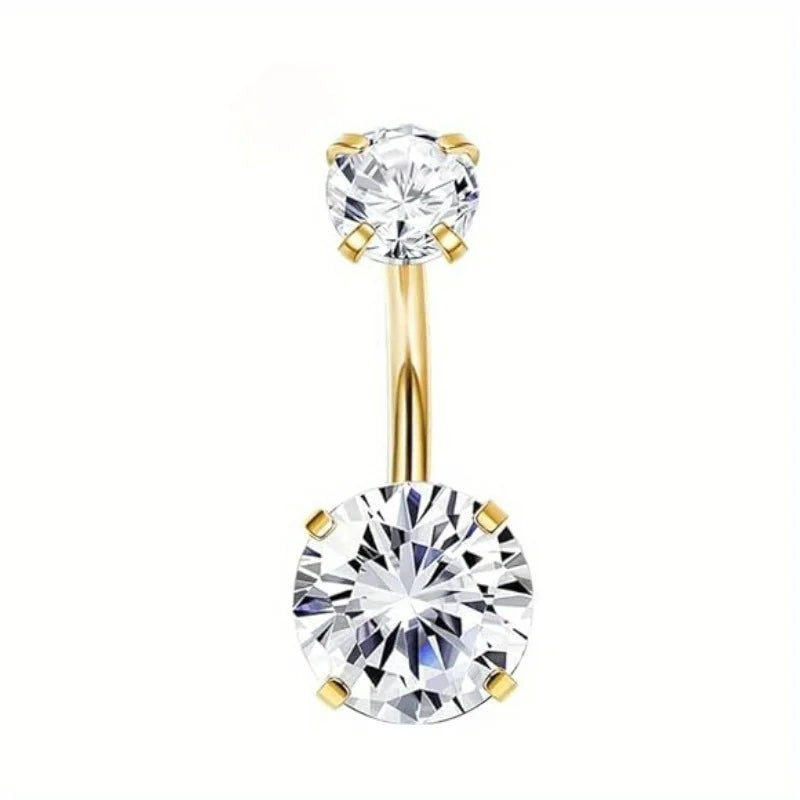 Bobisty 1PC 316L Surgical Stainless Steel Belly Button Ring Dangle for Women Navel Rings Cute Butterfly Clicker Belly Piercing Good Vibrations Adult Super Store