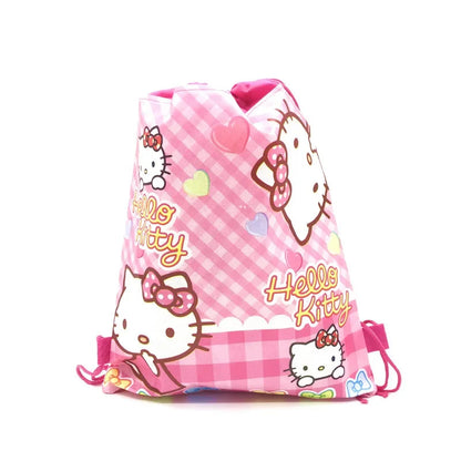 Hello Kitty Theme Girls Birthday Party Disposable Tableware Paper Cup Plate Balloon Kids Favors KT Balloon Party Decor Supplies Good Vibrations