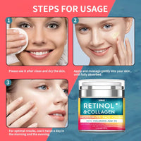 50ml Retinol Face Cream Moisturizing Firming Brightening skincare Collagen Hyaluronic Acid Creams Facial Skin Care Products Good Vibrations