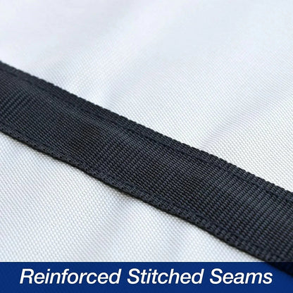 30-32FT 600D T-Top Boat Cover Personal Watercraft Weather Ripstop Trailerable Heavy Duty Polyester Boat Cover Up To 114" WIDTH Good Vibrations