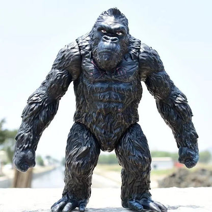 24cm Godzilla King of Monsters Runaway Mechanical Red lotus Planet Godzilla Action Figure Collection Model Toy Kid Birthday Gift Good Vibrations