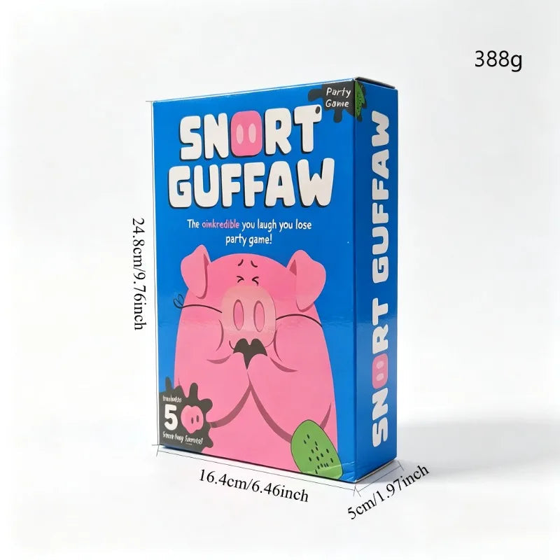 The New SNORT GUFFAW  Party Game, Smiling Means You Lose. Good Vibrations