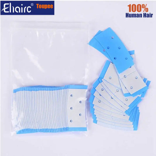 36 Strips Double Sided Adhesive Tape With Five Small Breathable Holes For Wig  for Hair Replacement , Double-Sided Wig Tape Tabs Good Vibrations