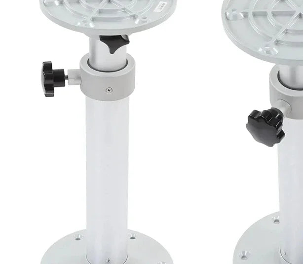 RV Table Leg RV Table Stand Table Pedestal Leg 460 to 700mm Adjustable 360° Rotatable for RV Camper Boat Yacht Home ﻿ Good Vibrations