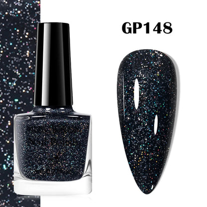 48 Colors Nail Polish Quick Dry No-bake Lasting Water-based Tearable Manicure Not Easy To Fade Semi-permanent Varnish Nail Art Good Vibrations
