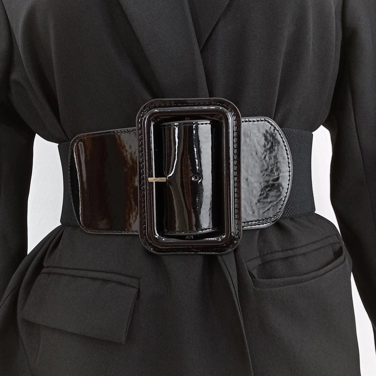 Plus Size Black Stretch Cummerbunds Female Wide Black Corset Belt Big Dress Red Waistband Designer Belts For Women White Good Vibrations