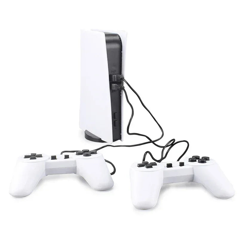 GS5 Video Game Console 300Games Mini TV Wired Handheld Controller Video Retro Game High-definition Output Two Player Good Vibrations