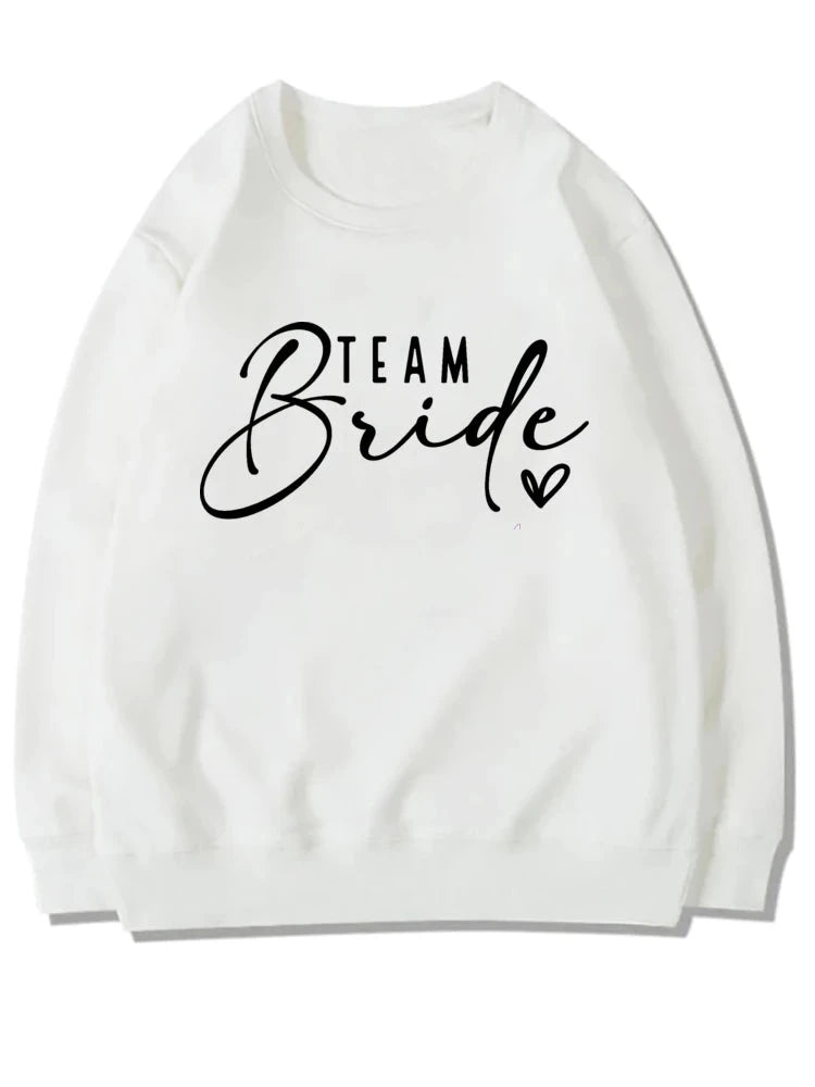 Bride & Team Bride Bridesmaid Sweatshirt Bridesmaid Proposal Maid of Honor Engagement Pullover Bride Sweater Bridesmaid Gifts Good Vibrations