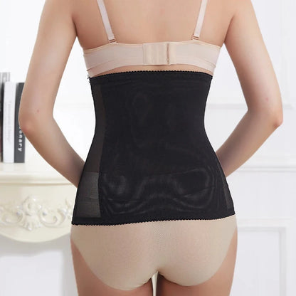 Mesh Waist Belt for Waist Shaping Crossover Abdominal Shapewear for Women Modeling Straps Control Tummy Slimming Belt Shaper Good Vibrations