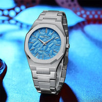 Watch For Men Original Top Brand All Black Stainless Steel Men's Wristwatch Classic Business Waterproof Japan Movement Good Vibrations