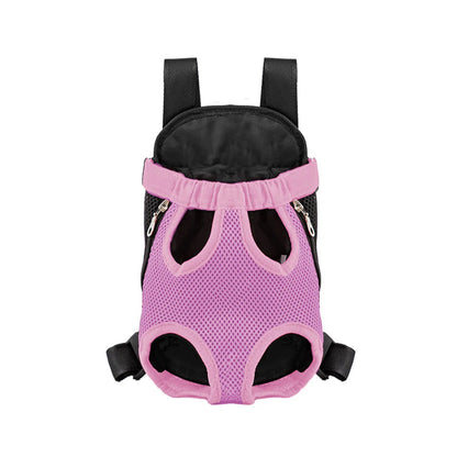 Adjustable Cat Carrier Bag Pet Double Shoulder Backpack Portable Bag Outdoor Travel Camping Hiking Cat Bag Dog Bag Good Vibrations