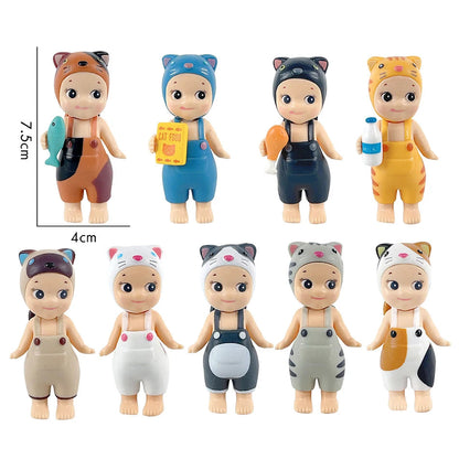 1/4/6/9PCS Random Blind Box Sonny Angel Life Action Figures Toys Dolls Fans Children Gifts Good Vibrations