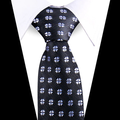 Elegant Ties For Men Fashion Item Necktie High Quality Classic Men Tie Suit Accessories Wedding Gifts Business Party Wholesale Good Vibrations